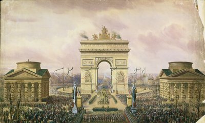 Rückkehr der Asche des Kaisers nach Paris, 15. Dezember 1840 von Theodore Jung